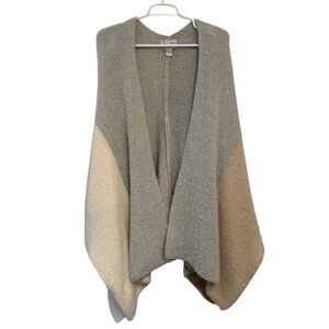 Anthropologie - Saturday/Sunday Cozy Knit Wrap Poncho OS